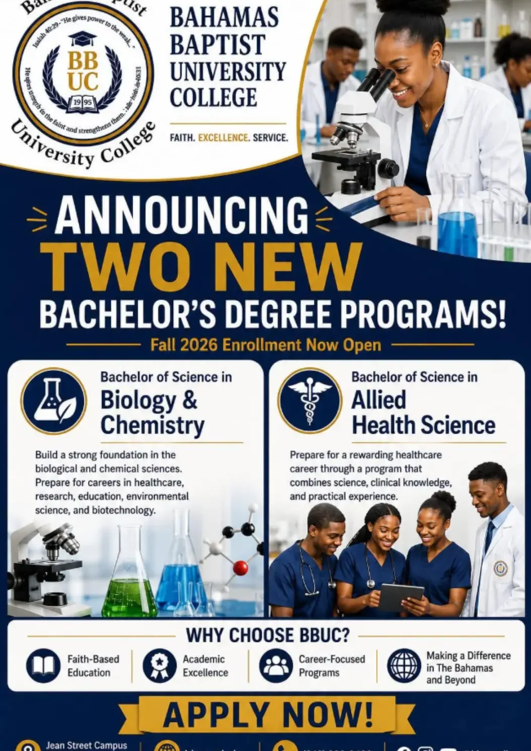 new degree programs